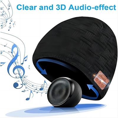 Skiing Wireless Music Beanie Hat With Bluetooth HiFi Dual Speakers