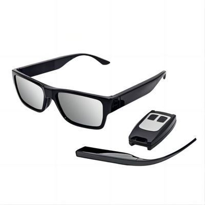 Remote Control Smart Camera Sunglasses FHD 1080P Audio For Covert Activities