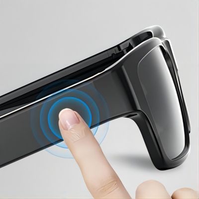 Remote Control Smart Camera Sunglasses FHD 1080P Audio For Covert Activities