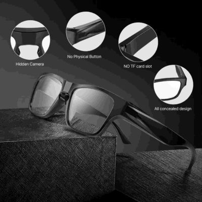 WIFI Live Streaming Wearable Smart Glasses Internet P2P Global Connection