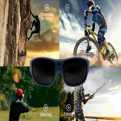 Full HD 1080P Bluetooth Video Sunglasses With Polarized UV Protection Safety Lens