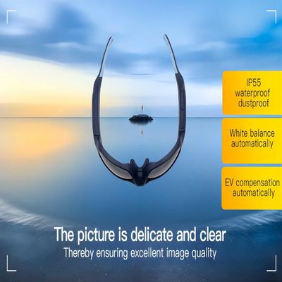 Waterproof Action Video Camera Sunglasses For Skateboarding Snowboarding