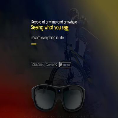 Waterproof Action Video Camera Sunglasses For Skateboarding Snowboarding