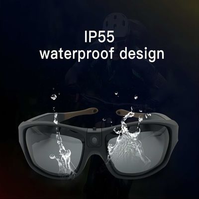 5.0M HD Mountaineering Sport Action Video Vlogging Sunglasses With Remote Control