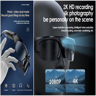 3in1 Smart Bluetooth Video Sunglasses Camera With Photo, Video, Audio
