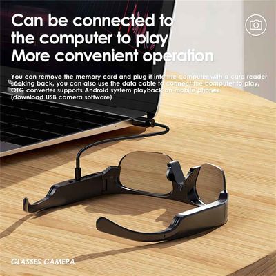 Full HD 1080P Wireless Bluetooth Sunglasses Camera With Photo, Video, Audio