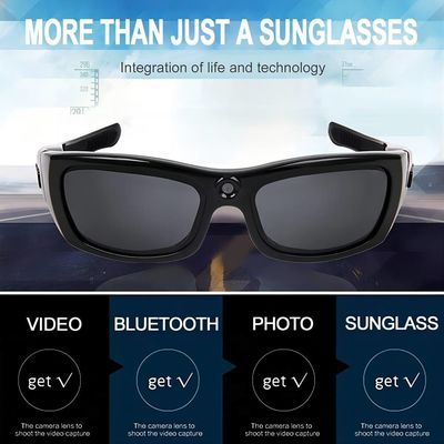 720p Bluetooth Video Sunglasses Recording For Trekking Walking Golf Outdoor Sports