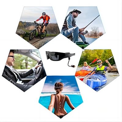 Trail Running Marathon G4F 1080P Bluetooth Sunglasses Camera With Music, Phone Calling