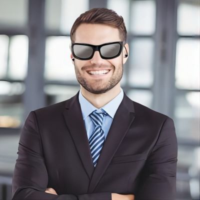 1080P HD Bluetooth Video Sunglasses For Outdoor Sports Photo Taking, Recording, Music