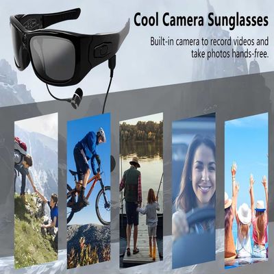 1080P HD Bluetooth Video Sunglasses For Outdoor Sports Photo Taking, Recording, Music