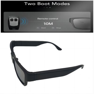 FUll HD 1080P Spy Video Sunglasses With  80 Degree Curvature Lens Evidence Collection