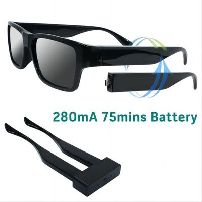 1080P Hidden Camera Spy Sunglasses Video Recorder Wearable Mini Video Camera