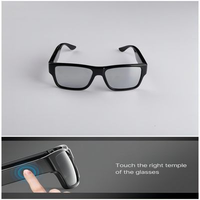 Hidden Spy Plastic Video Sunglasses MP4 Recorder Polycarbonate Lens