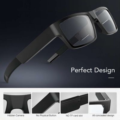 G2-16G Hidden Camera Sunglasses Video Glasses Full FD 1080P TR90 Frame