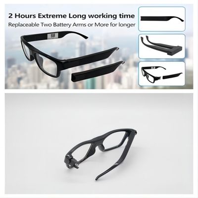 Live Streaming WIFI Video Glasses APP Control Take Phots Recording Video