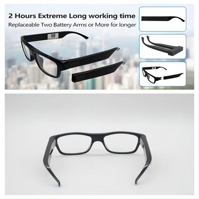 Outdoor WiFi Security Camera Glasses Wireless 2 Way Talk Phone APP Control