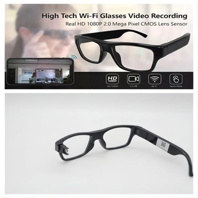 Outdoor WiFi Security Camera Glasses Wireless 2 Way Talk Phone APP Control