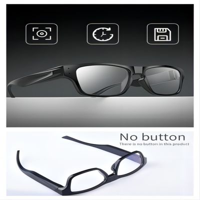 Motorcycle Bicycle Motorbike Wearable Smart Glasses HD1080P for Outdoor Wilderness
