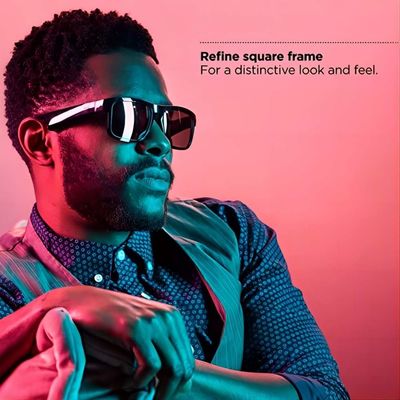 Sport Wireless Bluetooth Audio Sunglasses With Open Ear Headphones