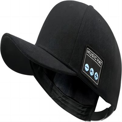 Music hat with dual bluetooth speaker Washable Wireless bluetooth speaker as best gift for family,Hip-hop