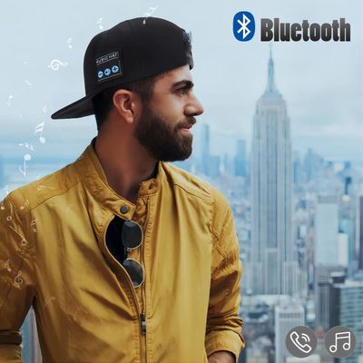 Bluetooth Music Hat for skateboarding baseball Party,Birthday, wear on daily life or cool gift