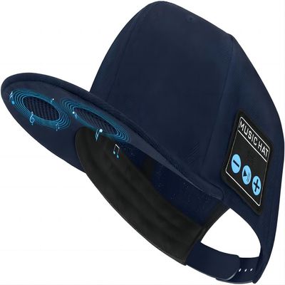 Bluetooth audio sports hat Built-in 1000mah battery with 24hours music time ,free to phone calls for outdoor activities