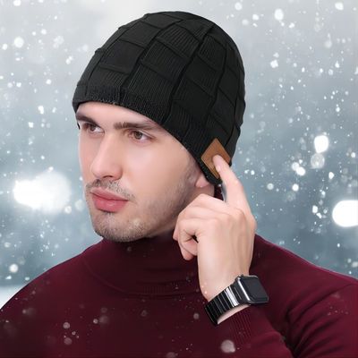 Bluetooth Beanie hat 5.0 Wireless Bluetooth technology hands-free  Music Playing for winter sports