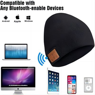 B5 Wireless Beanie hat with bluetooth, Hands-free phone calls &amp; Music playing with Warmth for Men,Women Winter sports