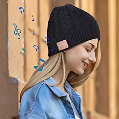 Skiing Snowboarding 3in1 Bluetooth Beanie Hat Receive Answer Phones Music Enjoy Keep Warm