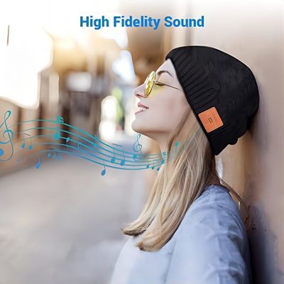Skiing Snowboarding 3in1 Bluetooth Beanie Hat Receive Answer Phones Music Enjoy Keep Warm