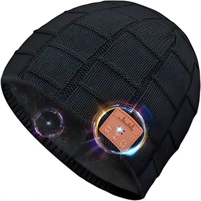 Enjoy Music Keep Warm Bluetooth Beanie Hat For Driving Climbing Skinng
