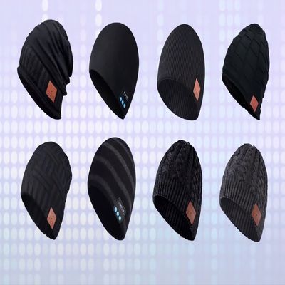 B5 Bluetooth 5.0 Beanie Hat With Wireless Headphone Dual Speakers Music Enjoying