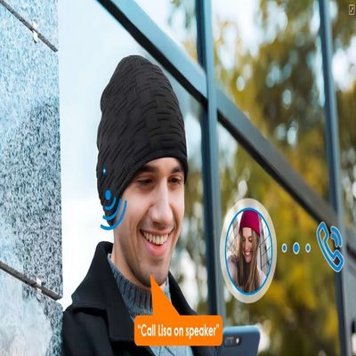 Viview Beanie Music Hat with bluetooth speaker Adjustable bluetooth hat for Winter outdoor sports Skiing,Hunting