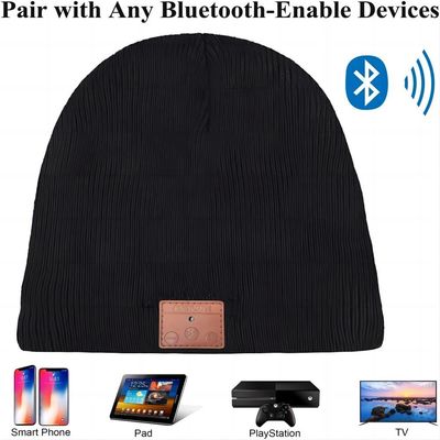 Skating Hiking Riding Bluetooth Beanie Hat Music Playing Hands Free Phone Calls