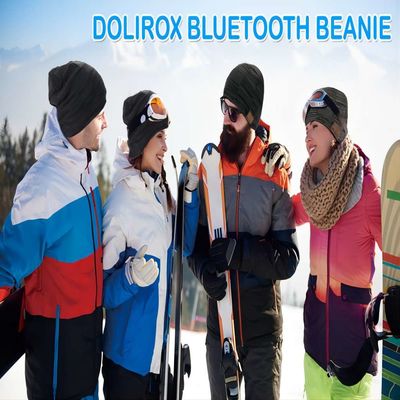 Beanie Hat with Bluetooth,Bluetooth Headphone to make phone calls&amp;play music for Jogging,Mountain Climbing,Canoe sport