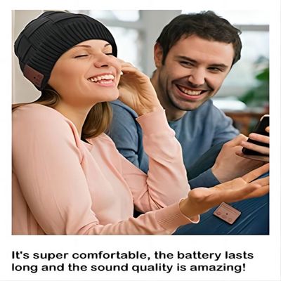 Viview Wireless Beanie Hat BT Version 5.0 Giftbox Enjoying music Warmth Hands-free Calling for Jogging,Special Gifts