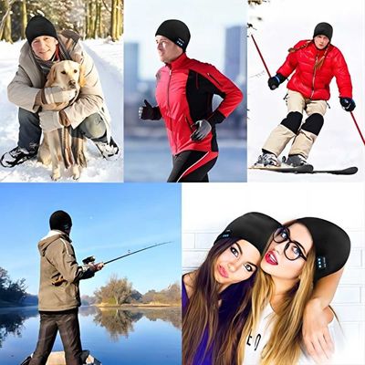 Viview Wireless Beanie Hat BT Version 5.0 Giftbox Enjoying music Warmth Hands-free Calling for Jogging,Special Gifts