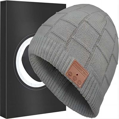 Wireless Bluetooth Beanie Hat Rechargable 250mah with 16hours Music time Phone callings
