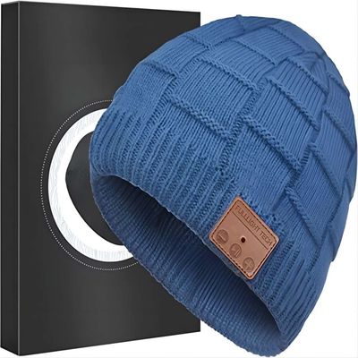 Wool Wireless Bluetooth Hat HD Stereo Built In Mic Christmas Electronic Gifts