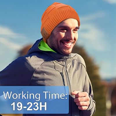 HiFi Sound Wireless Earphones 3in1 Bluetooth Hat Gifts For Snowboarding Skiing