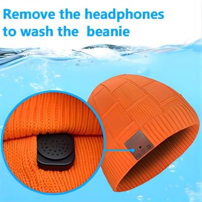 HiFi Sound Wireless Earphones 3in1 Bluetooth Hat Gifts For Snowboarding Skiing