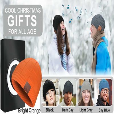 HiFi Sound Wireless Earphones 3in1 Bluetooth Hat Gifts For Snowboarding Skiing