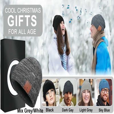 Christmas Tech Gifts Bluetooth Beanie Hat For Father Monther Girl Friend Boy Friend