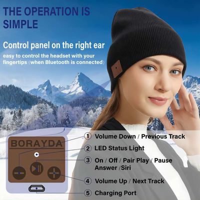 Bluetooth Beanie Headphones Hat Unique Christmas Tech Gifts