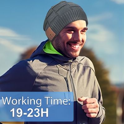 Wrieless Headphones Module Bluetooth Beanie Hat Music Hat For Biking Motorcycling