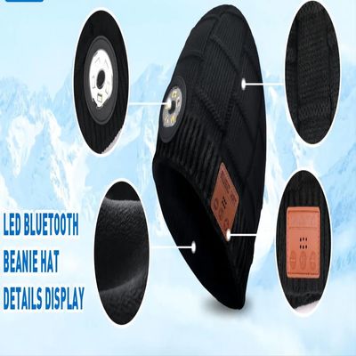Men Women Him Her Bluetooth Hat Beanie Novelty Headwear Christmas Stocking Stuffers Gifts
