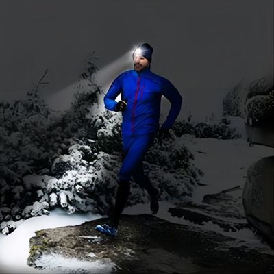 Men Women Teens Christmas Presents Bluetooth Headphones Hat With Headtorch