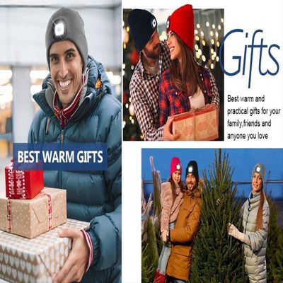 Sports Bluetooth Headphones Hat Hands Free With Music Phone Talks Flahslight