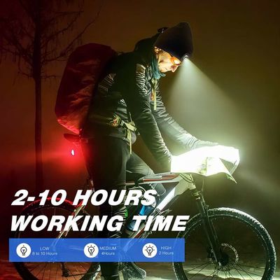 Flashlight Bluetooth Headphones Hat Music Phone Answers For Night Working