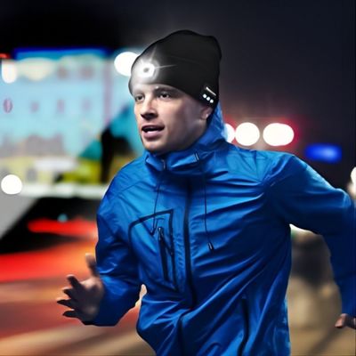 Bluetooth Cap with Light,Wireless Headphones &amp; Headlamp as Great Gifts for Men,Women,Teenages